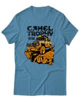 T-Shirt Αντρικό - Camel Trophy - Color Thumbnail Τιρκουάζ