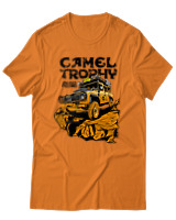 T-Shirt Αντρικό - Camel Trophy - Color Thumbnail Πορτοκαλί