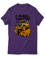 T-Shirt Αντρικό - Camel Trophy - Color Thumbnail Σκούρο Μωβ