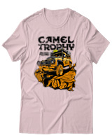 T-Shirt Αντρικό - Camel Trophy - Color Thumbnail Απαλό Ροζ