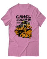 T-Shirt Αντρικό - Camel Trophy - Color Thumbnail Ροζ