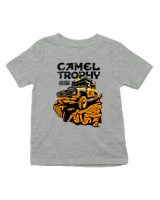 T-Shirt  Παιδικό - Camel Trophy - Color Thumbnail Γκρι Μελανζέ