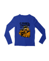 Μακρυμάνικο Μακό Παιδικό - Camel Trophy - Color Thumbnail Μπλε Ρουά