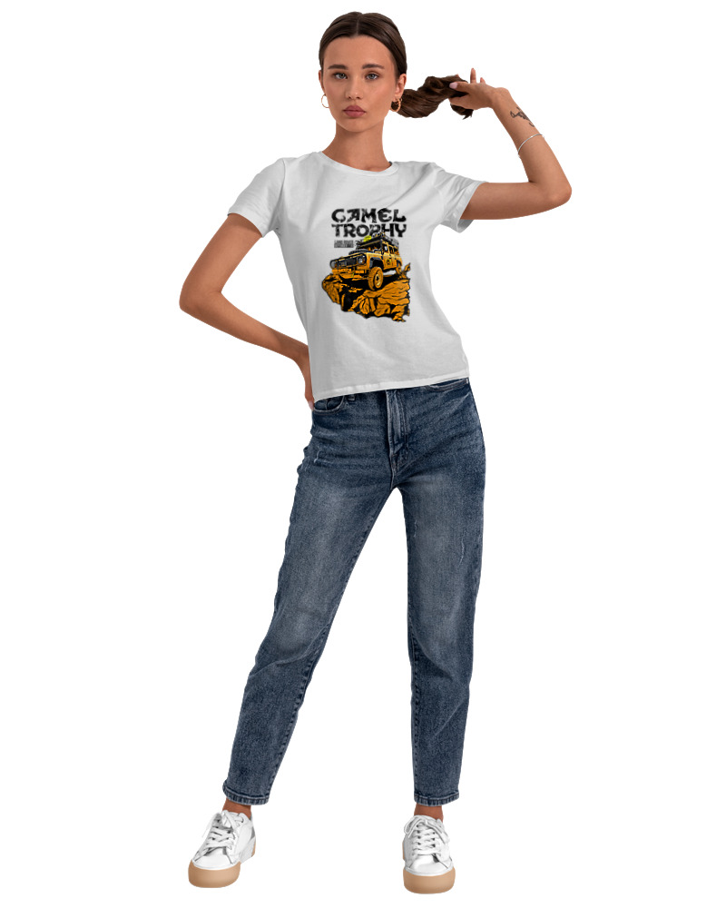 T-Shirt Στενή Γραμμή Γυναικείο - Camel Trophy - Image 2