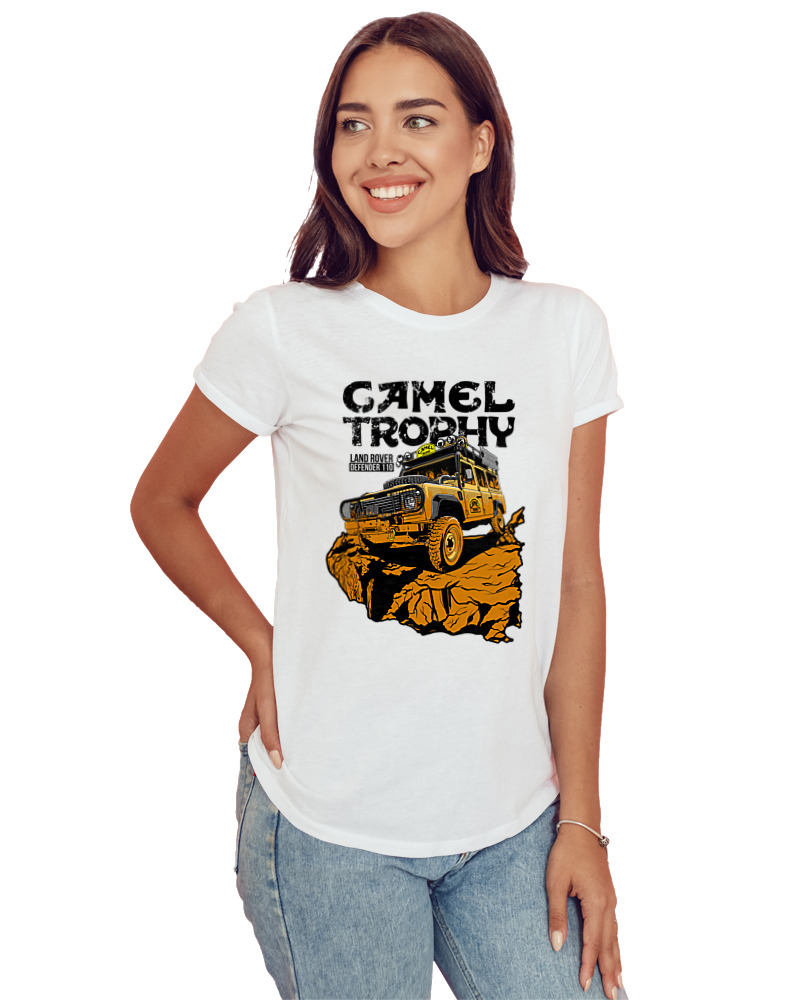 T-Shirt Στενή Γραμμή Γυναικείο - Camel Trophy - Image 1
