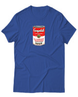 T-Shirt Αντρικό - Campbells - Color Thumbnail Μπλε Ρουά