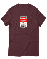 T-Shirt Αντρικό - Campbells - Color Thumbnail Μπορντό