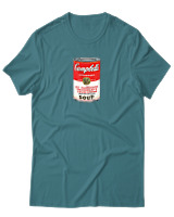 T-Shirt Αντρικό - Campbells - Color Thumbnail Μπλε Πράσινο