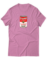 T-Shirt Αντρικό - Campbells - Color Thumbnail Ροζ