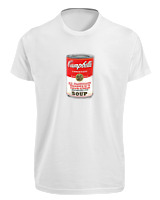 T-Shirt Fit Αντρικό - Campbells - Color Thumbnail 'Ασπρο