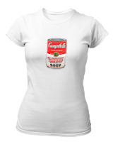 T-Shirt Στενή Γραμμή Γυναικείο - Campbells - Color Thumbnail ΄Ασπρο