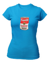 T-Shirt Στενή Γραμμή Γυναικείο - Campbells - Color Thumbnail Τιρκουάζ