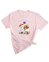 T-Shirt Woman Fashion Γυναικείο - Can You Keep A Secret? - Color Thumbnail PALE PINK
