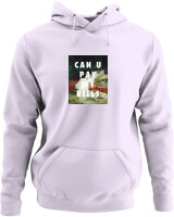Φούτερ με κουκούλα - Can You Pay My Bills - Color Thumbnail Lilac