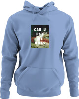 Φούτερ με κουκούλα - Can You Pay My Bills - Color Thumbnail Blue Carolina