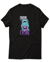 T-Shirt Αντρικό - Capture The Crown - Color Thumbnail Μαύρο