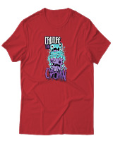 T-Shirt Αντρικό - Capture The Crown - Color Thumbnail Κόκκινο
