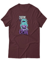 T-Shirt Αντρικό - Capture The Crown - Color Thumbnail Μπορντό
