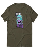 T-Shirt Αντρικό - Capture The Crown - Color Thumbnail Χακί