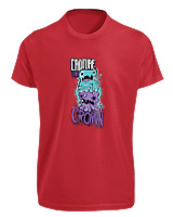 T-Shirt Fit Αντρικό - Capture The Crown - Color Thumbnail Κόκκινο