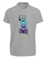 T-Shirt Fit Αντρικό - Capture The Crown - Color Thumbnail Γκρι Μελανζέ
