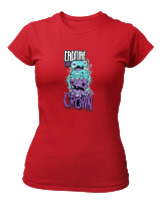 T-Shirt Στενή Γραμμή Γυναικείο - Capture The Crown - Color Thumbnail Κόκκινο