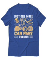 T-Shirt Αντρικό - Car Part - Color Thumbnail Μπλε Ρουά