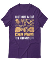 T-Shirt Αντρικό - Car Part - Color Thumbnail Σκούρο Μωβ