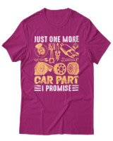 T-Shirt Αντρικό - Car Part - Color Thumbnail Φουξια