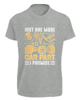 T-Shirt Fit Αντρικό - Car Part - Color Thumbnail Γκρι Μελανζέ