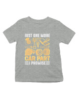 T-Shirt  Παιδικό - Car Part - Color Thumbnail Γκρι Μελανζέ