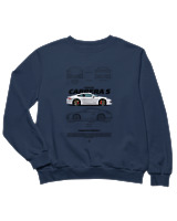 Φούτερ χωρίς κουκούλα Παιδικό - Carrera S - Color Thumbnail Σκούρο Μπλε