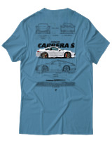 T-Shirt Unisex - Carrera S - Color Thumbnail Τιρκουάζ