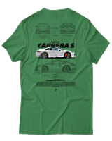 T-Shirt Unisex - Carrera S - Color Thumbnail Πράσινο