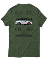 T-Shirt Unisex - Carrera S - Color Thumbnail Κυπαρισσί