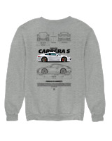 Φούτερ χωρίς κουκούλα Γυναικείο - Carrera S - Color Thumbnail Γκρι Μελανζέ