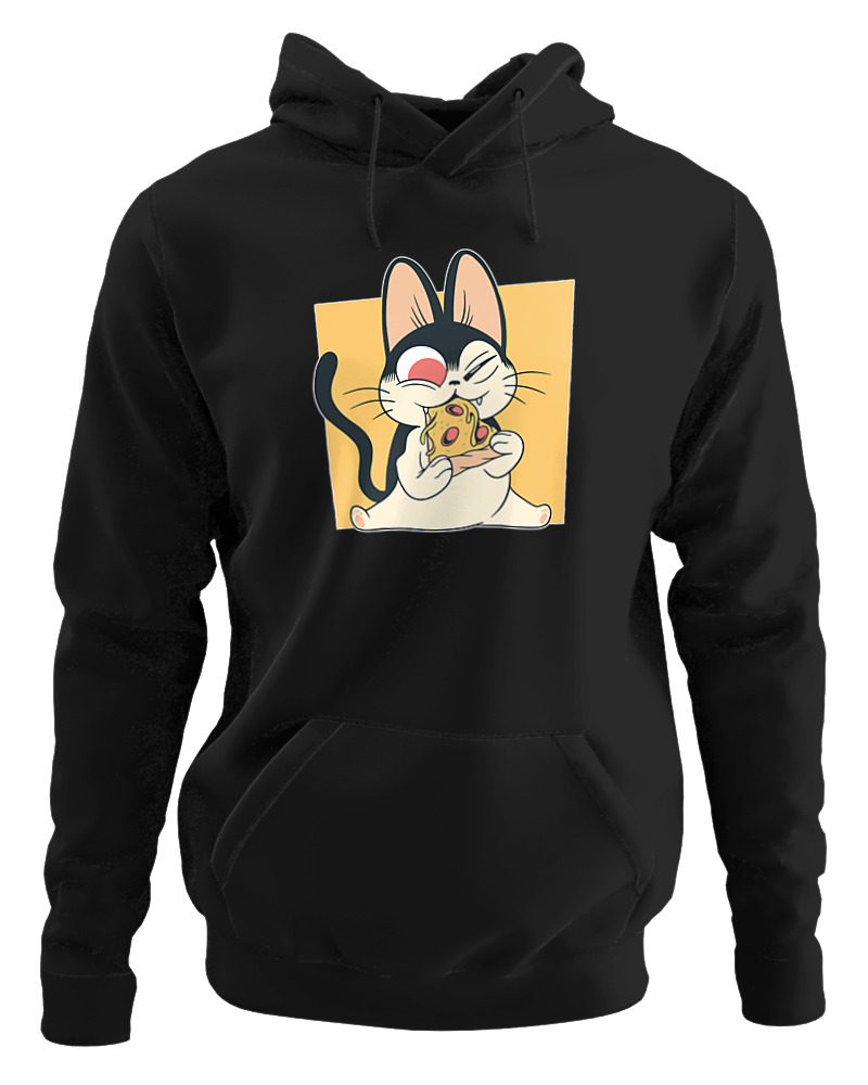 Cat Eating Pizza - Image 0