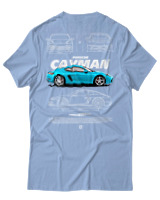 T-Shirt Unisex - Cayman - Color Thumbnail Γαλάζιο