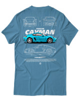 T-Shirt Unisex - Cayman - Color Thumbnail Τιρκουάζ