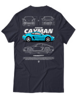 T-Shirt Unisex - Cayman - Color Thumbnail Σκούρο Μπλε