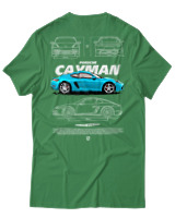 T-Shirt Unisex - Cayman - Color Thumbnail Πράσινο