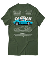 T-Shirt Unisex - Cayman - Color Thumbnail Κυπαρισσί