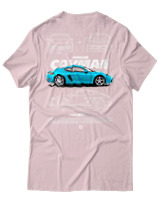 T-Shirt Unisex - Cayman - Color Thumbnail Απαλό Ροζ