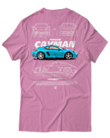 T-Shirt Unisex - Cayman - Color Thumbnail Ροζ