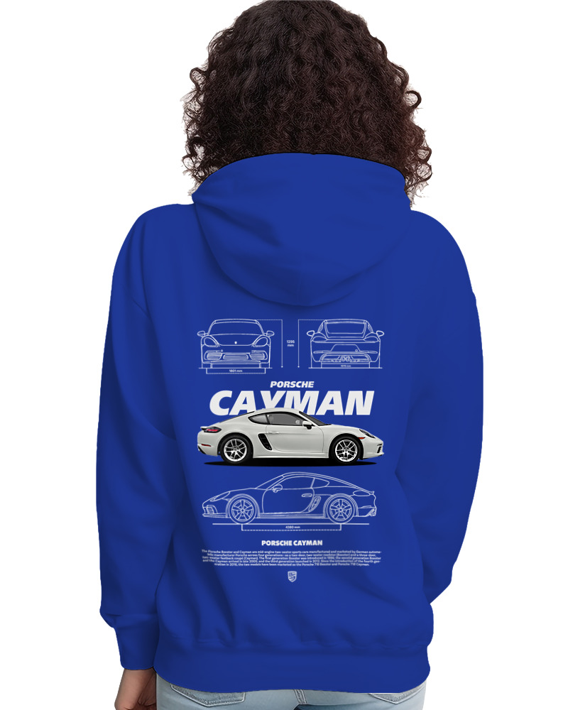 Φούτερ με κουκούλα Γυναικείο - Cayman White - Image 1