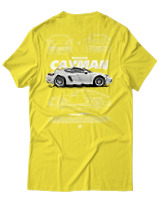 T-Shirt Unisex - Cayman White - Color Thumbnail Κίτρινο