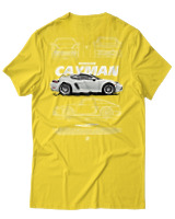 T-Shirt Unisex - Cayman White - Color Thumbnail Χρυσό Κίτρινο
