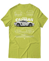 T-Shirt Unisex - Cayman White - Color Thumbnail Λαχανί