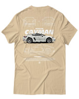 T-Shirt Unisex - Cayman White - Color Thumbnail Μπεζ