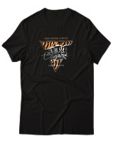 T-Shirt Αντρικό - Challenge Limits - Color Thumbnail Μαύρο